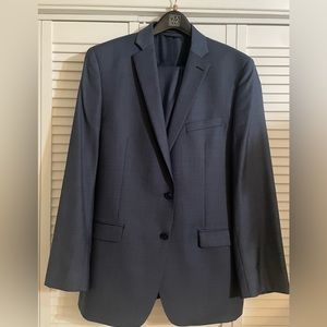 Navy Calvin Klein suit